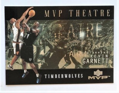 NBA 2000 Upper Deck MVP Theater ~Kevin Garnett ~#M9 特卡 賈奈特