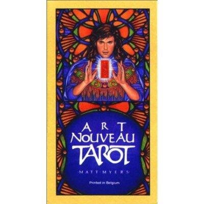 優品匯 卡牌遊戲進口正版Art Nouveau Tarot新藝術時代塔羅牌（訂）停版YP1297
