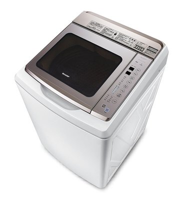 SHARP 夏普 【ES-SDU17T】 17公斤 金級省水 超靜音 自動槽洗淨 全觸控式  變頻洗衣機