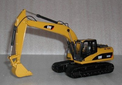 [丸山建機模型店]---CAT 323D 1/50 怪手挖土機模型