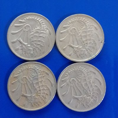 【大三元】新加坡錢幣-10分-1967.1968.1969.1974.1981.1984-銅鎳