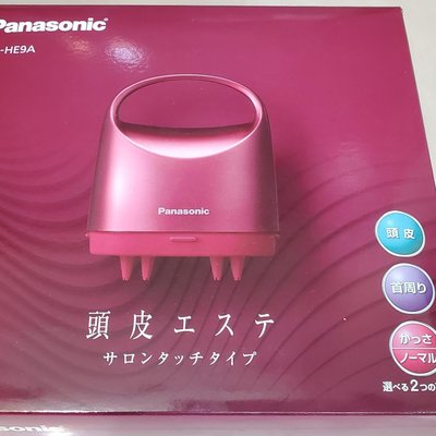 Panasonic EH-HE9A P 頭皮按摩機附兩組刷頭| Yahoo奇摩拍賣