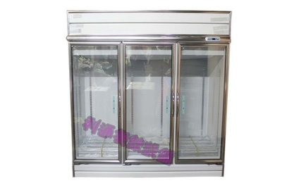 《利通餐飲設備》RS-S2009 3門-玻璃冰箱.冷藏.瑞興.220v /三門冷藏冰箱 .冷藏庫/小菜櫥/飲料冰箱