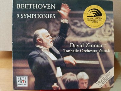 Zinman,Tonhalle Orch Zurich,Beethoven-9 Symphonies,金曼指揮蘇黎士音樂廳管弦樂團，演繹貝多芬-9首交響曲.