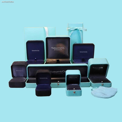 首飾盒T家首飾包手鐲項鍊吊墜鑽石戒指手鍊盒禮品包Tiffany藍-寶藏包包