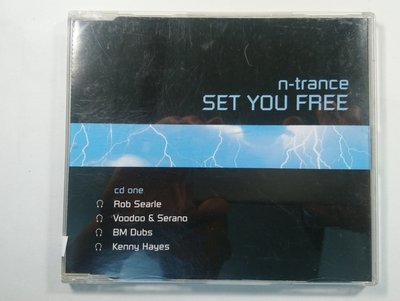 CD/CA54/ 混音MC搖滾DJ電音 英國盤/ N-TRANCE / SET YOU FREE / 非錄音帶卡帶非黑膠