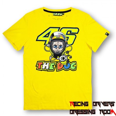 ♚賽車手的試衣間♚VR46 Rossi Comic The Doctor t-shirt T恤 特價  L號