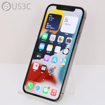 【US3C-高雄店】台灣公司貨 Apple iPhone 12 Pro 128G 6.1吋 黑色 臉部辨識 A14仿生晶片 UCare延長保固6個月
