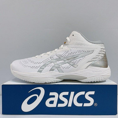 ASICS GELHOOP V14 男生 白銀色 緩衝 彈跳 運動 籃球鞋 1063A051-100