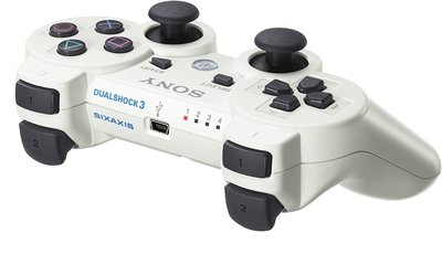 PS3 DUALSHOCK 3 無線控制器 原廠震動手把 (白) (無線 藍芽 振動手把) 日版 二手(無盒書，無附線)