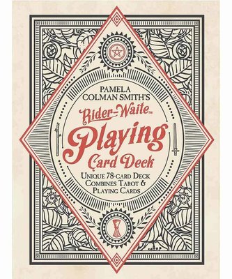 【預馨緣塔羅鋪】現貨正版萊德偉特塔羅撲克牌Rider-Waite™ Playing Card Deck(全新78張)