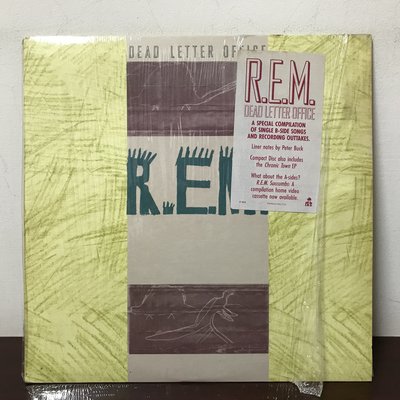 晨雨黑膠【西洋】美版/R.E.M. – Dead Letter Office 精選輯 (1987) /可透光黑膠