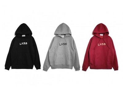 { POISON } LESS LESS AND DESTROY HOODIE 貓爪老式滑板風格字樣帽TEE