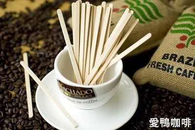 ✨愛鴨咖啡✨攪拌棒 木柄調棒 木攪拌棒 500支/包