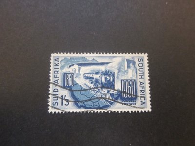 【雲品13】南非South Africa 1960 Sc 240 FU 庫號#B535 12781