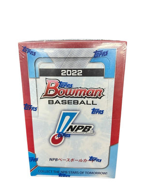 2022 Topps NPB Bowman Baseball 弓箭手 系列 日本職棒 棒球卡 卡盒