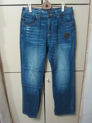 衣市藍~BIG TRAIN 高橋系列直筒牛仔褲 (XL~W32~)(200831)