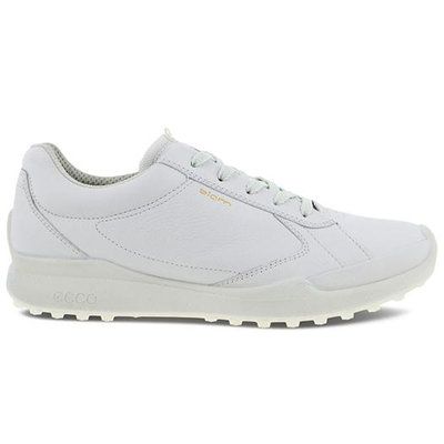 [小鷹小舖] ECCO GOLF 100573 01007 Biom Hybrid 高爾夫球鞋 運動鞋 女仕 無釘 出色抓地力和穩定性 復古街頭風 透氣防水