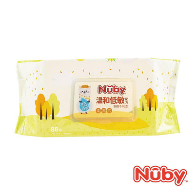 Nuby EDI超純水柔濕巾/濕紙巾 88抽x3包 149元(超商限取2組)