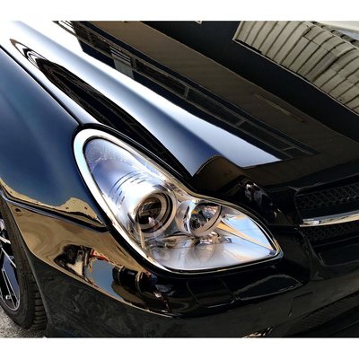 【JR佳睿精品】05-11 Benz CLS350 CLS550 CLS63 賓士 CLS W219 改裝 鍍鉻大燈框