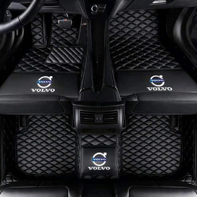 VOLVO沃爾沃 腳踏墊 汽車腳墊C30 C70 V40 V60 V90 訂製腳墊5D 全包圍汽車腳墊 防水（滿599免運）