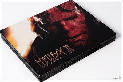 【BD藍光】地獄怪客 2 金甲軍團：專屬限定凹凸字體設計鐵盒版 Hellboy II：The Golden Army