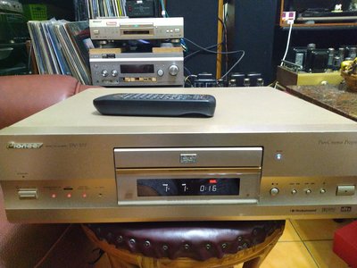 PIONEER.DV-S77.DVD.CD播放機...新鐳射頭...付遙控器..