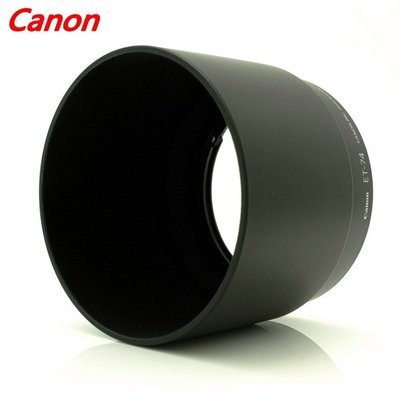 我愛買#Canon原廠遮光罩EF 70-200mm F4.0 L IS USM遮光罩1:4遮罩相容佳能ET-74遮光罩ET74太陽罩F/4.0遮罩