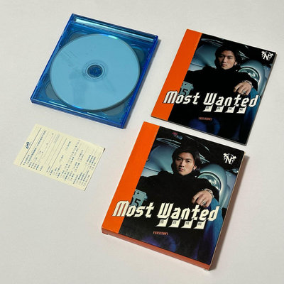 謝霆鋒 Most Wanted 霆鋒精輯 CD+VCD 粵語 精選