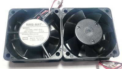 NMB-MAT 2410ML-09W-B10 35V 0.05A 6CM 2線 散熱風扇