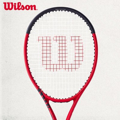 現貨熱銷-新款Wilson網球拍威爾勝Clash V2全碳纖維專業拍比賽訓練單人網球拍