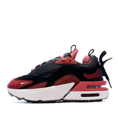Nike Air Max Furyosa 白黑紅 厚底增高透氣運動慢跑鞋DH0531-002男女鞋公司級