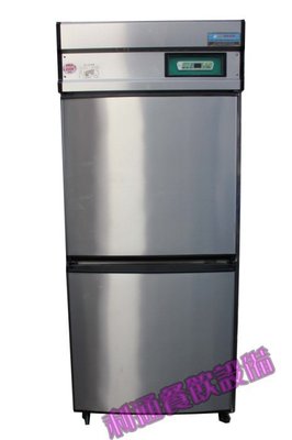 《利通餐飲設備》2.5尺 內外純304 2門冰箱-風冷 (全冷凍) 二門冰箱 兩門冰箱 冷凍庫 冷凍櫃~白鐵冰箱