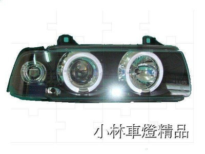全新外銷版超亮BMW-E36光圈一体成形魚眼大燈4500