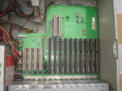研華科技PCA-6114P4 REV:A1.02 工業底板( 8x ISA, 4x PCI )+研華機殼+電源供應器