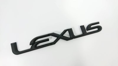 圓夢工廠 Lexus GS200t GS250 GS300h GS350 後車箱 改裝 字標字貼 消光黑 同原廠樣式