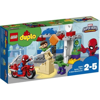 LEGO樂高積木 DUPLO Super Heroes系列 LT10876 漫威英雄 蜘蛛人&amp;浩克的冒險（最後一盒）