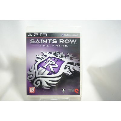 [耀西]二手 亞版 SONY PS3 黑街聖徒 3 Saints Row:The Third 含稅附發票