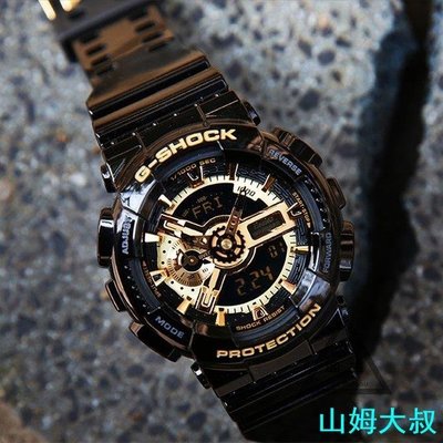 現貨熱銷-手錶卡西歐手表男gshock黑金情侶款對表悟空黑暗之心學生防水運動腕表