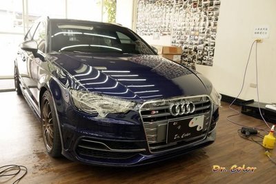 Dr. Color 玩色專業汽車包膜 Audi S3 細紋自體修復透明犀牛皮_引擎蓋 / 前保桿 / 後視鏡
