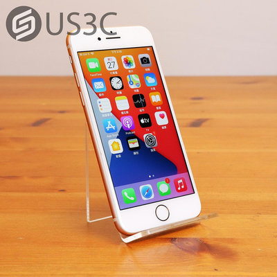 【US3C-板橋店】【一元起標】公司貨 Apple iPhone 8 i8 64G 4.7吋 金 指紋辨識 4G手機 蘋果手機 A11仿生晶片 二手手機