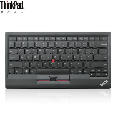 鍵盤 聯想ThinkPad小紅點有線鍵盤0B47190 USB指點桿便攜筆記本雙模4Y40X49493電腦手機平板鍵盤