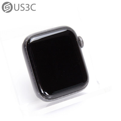 【US3C-台南店】【一元起標】Apple Watch 4 40mm GPS+LTE 灰色 鋁金屬錶框 行動網路版 光學心率感測器 二手智慧穿戴裝置