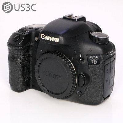 【US3C-高雄店】【一元起標】佳能 Canon EOS 7D 8fps 連拍 Full HD拍片 1800 萬像素 單眼相機 數位相機