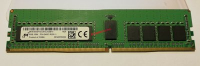 原裝鎂光 8G 1Rx4 PC4-2400T 8GB DDR4 2400 REG ECC伺服器記憶體條