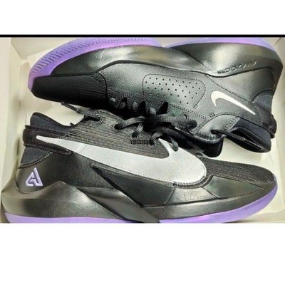 【正品】Nike Zoom Freak 2 EP 黑紫 CK5825-005 果凍底 字母哥 實戰籃球潮鞋