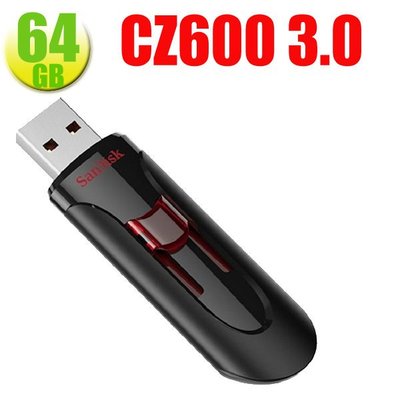 SanDisk 64GB 64G Cruzer Glide【CZ600-064G】CZ600 SD USB3.0 隨身碟