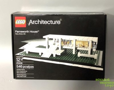 BOXx潮玩~絕版全新正品 樂高 LEGO 21009 建筑系列 范斯沃斯住宅