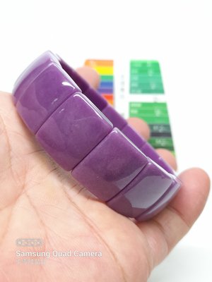 柒零陸晶品//天然頂級紫雲母版寬:18.5mm手串.手排(A003)重量約:54g