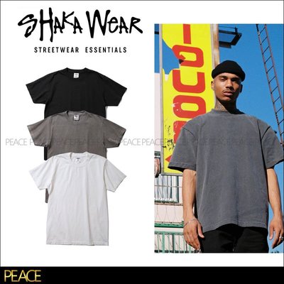 【PEACE】Shaka Wear GARMENT DYE REVERSE 水洗 重磅 素T 6.5 盎司